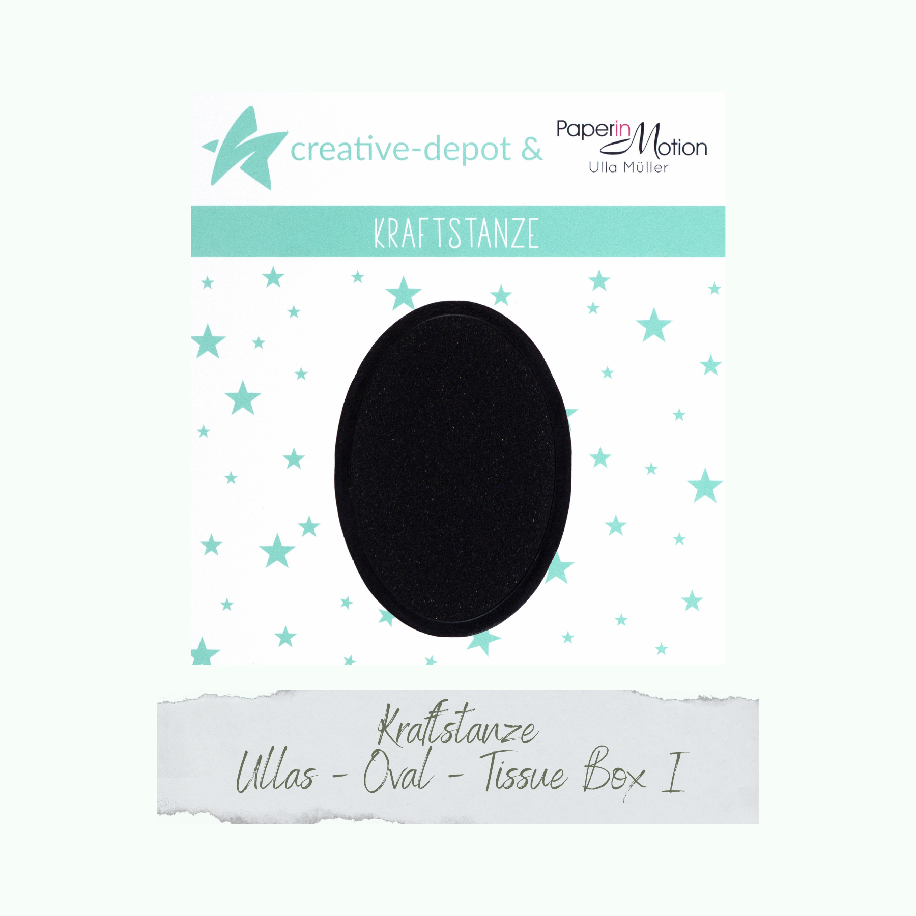 Kraftstanze - Ulla´s Oval - Tissue Box I