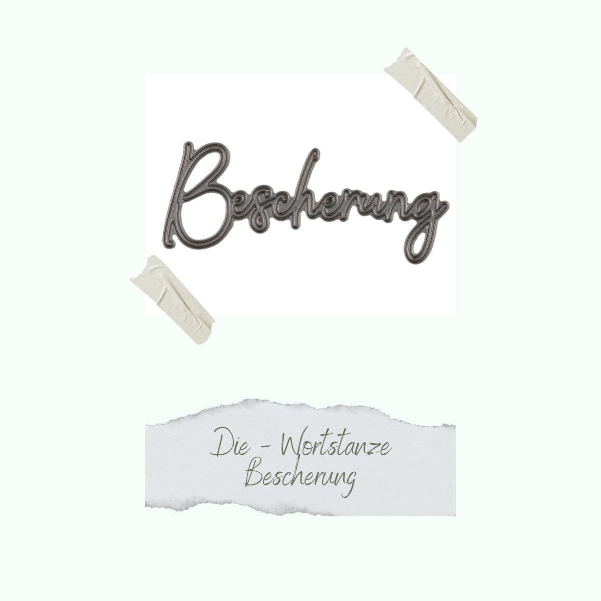 CD-Di-555_Die-Wortstanze-Bescherung Die - Wortstanze Bescherung
