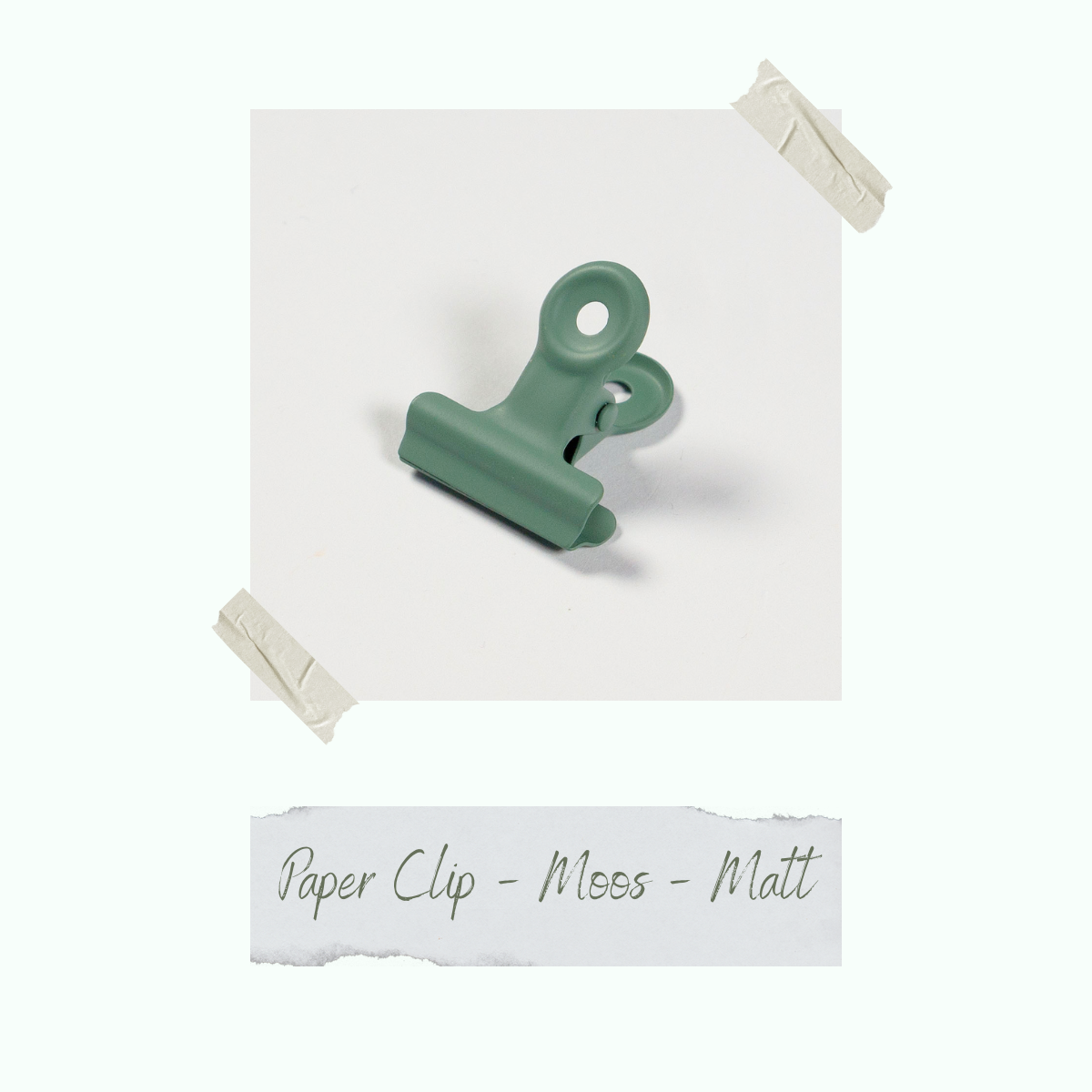 CD-ZB-101_Paper-Clip-Moos-Matt Paper Clip - Moos