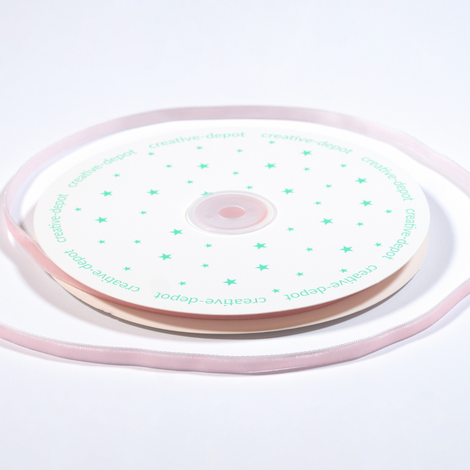 Samtband - Baby-Rosa - Bänderliebe Samtband - Baby-Rosa - Bänderliebe