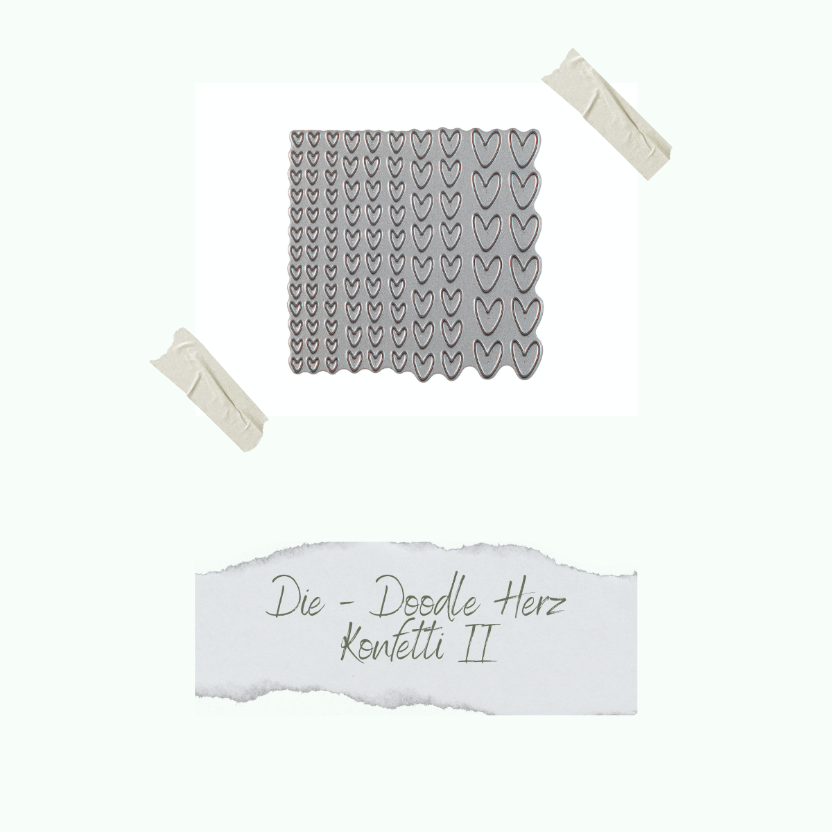 CD-Di-567_Die-Doodle-Herz-Konfetti-II Die - Doodle Herz Konfetti II - Nur noch so lange der Vorrat reicht