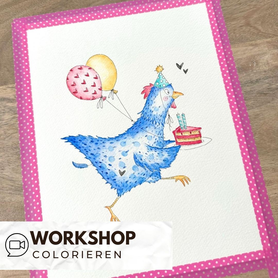 Zoom Workshop Partyhühner mit Treeebird am 23.09.2025
