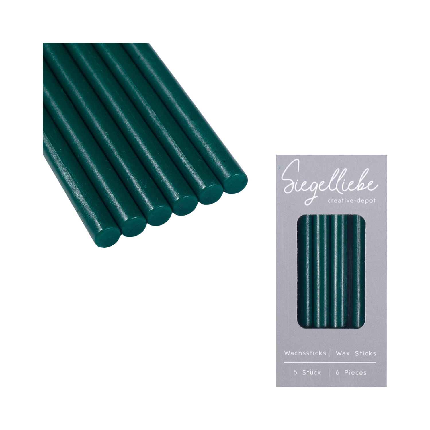Bâtons de cire - Tannengrün - Siegelliebe