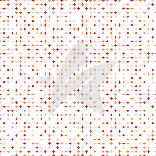 Designline-Kisses-Bunt-gemustert Designpapier - Designline - Kisses - Bunt gemustert