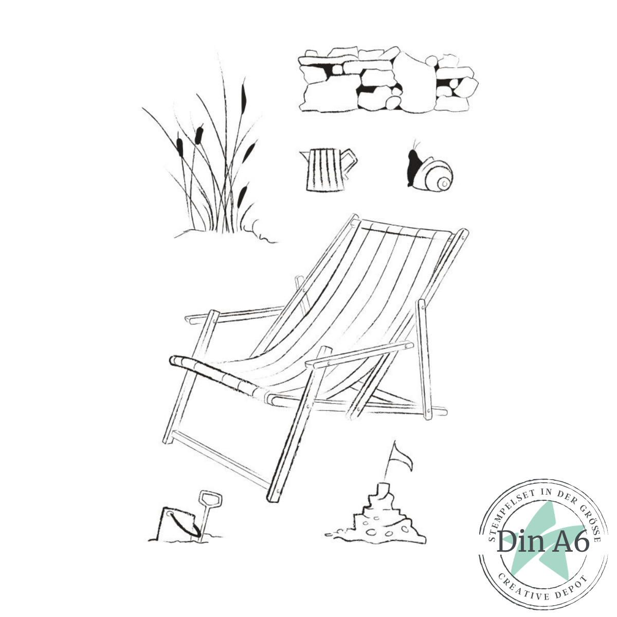 Stamp set – Strandzeit I