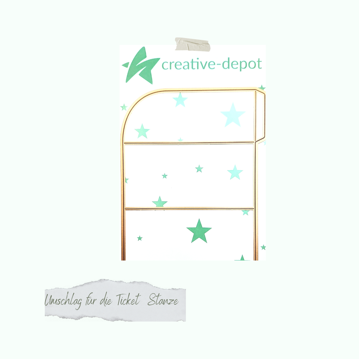 Umschlag-Ticketstanze