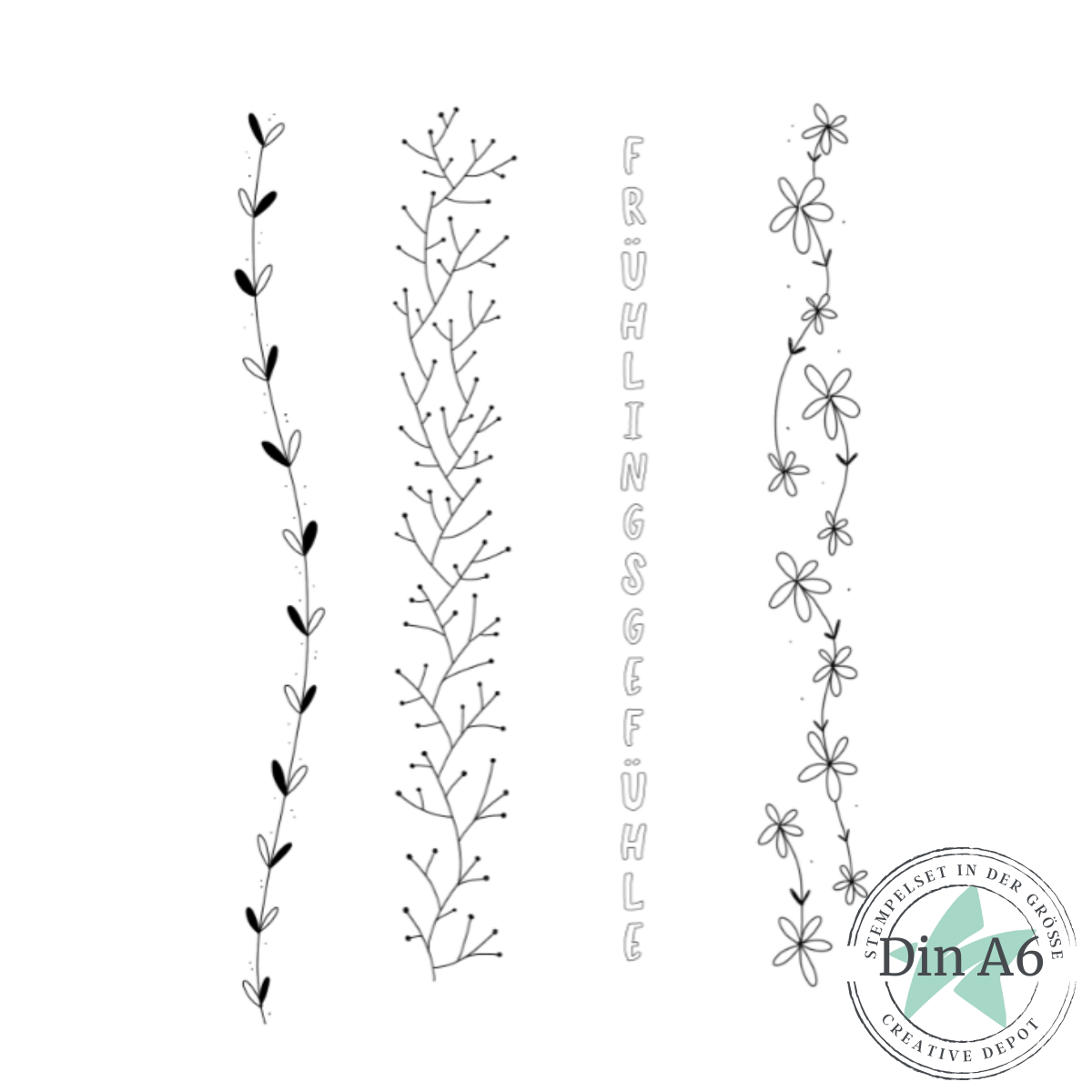 Stempelset - Frühlingsgefühle