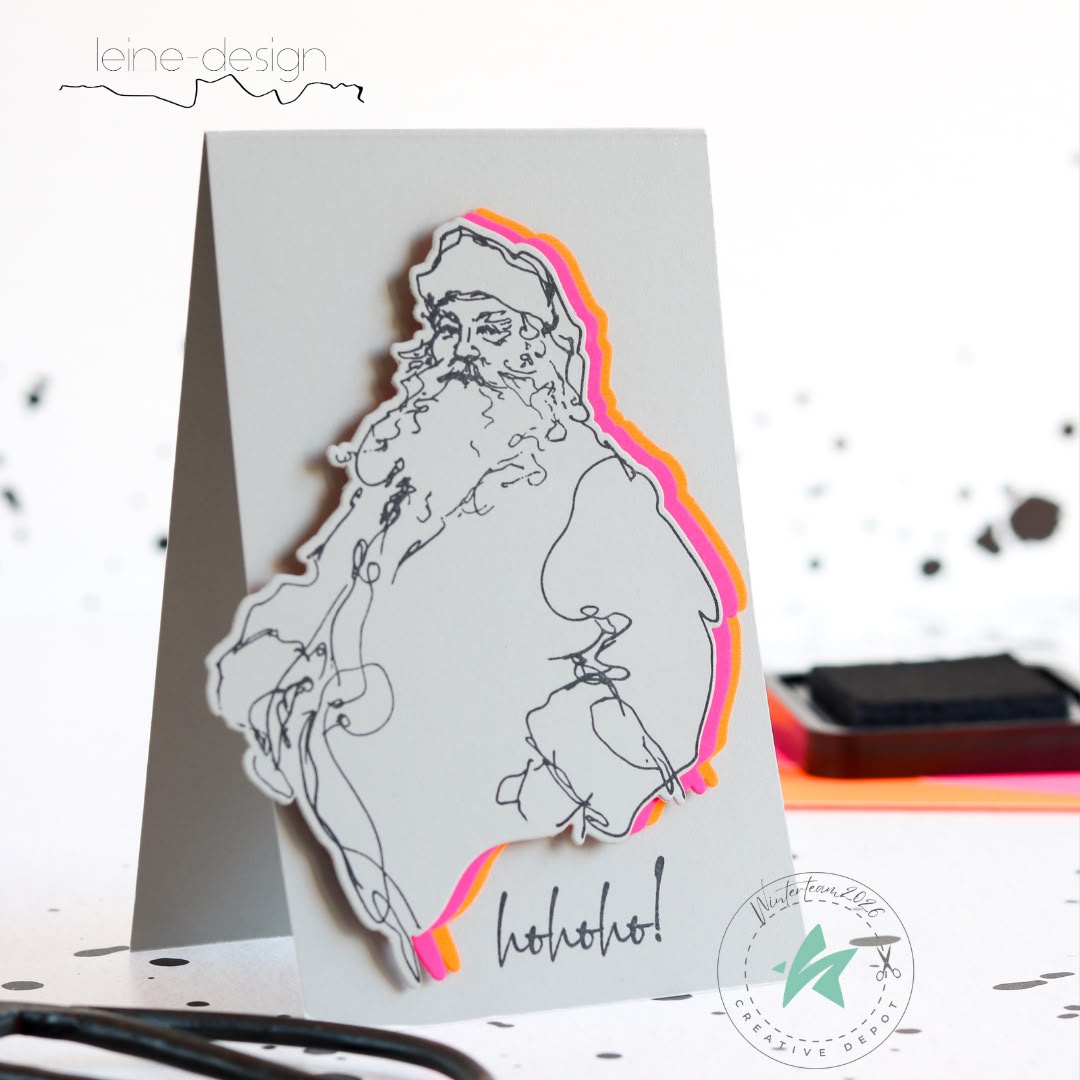 Stempelset - Santa