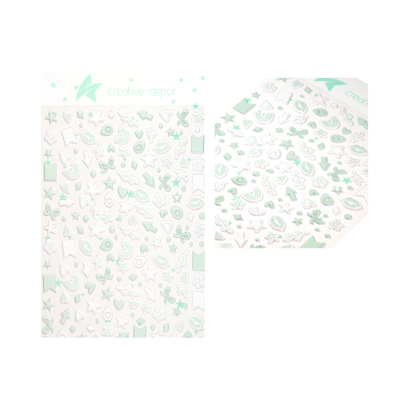 Puffy Sticker - Schwarz