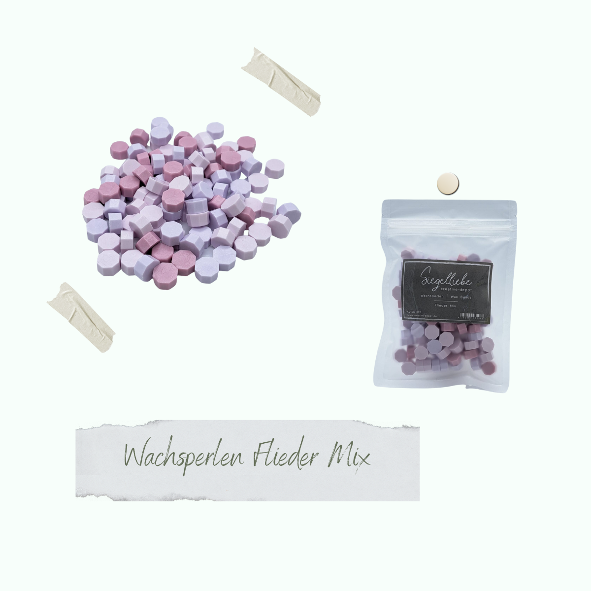 Wax Beads - Lilac Mix - Sealing Love