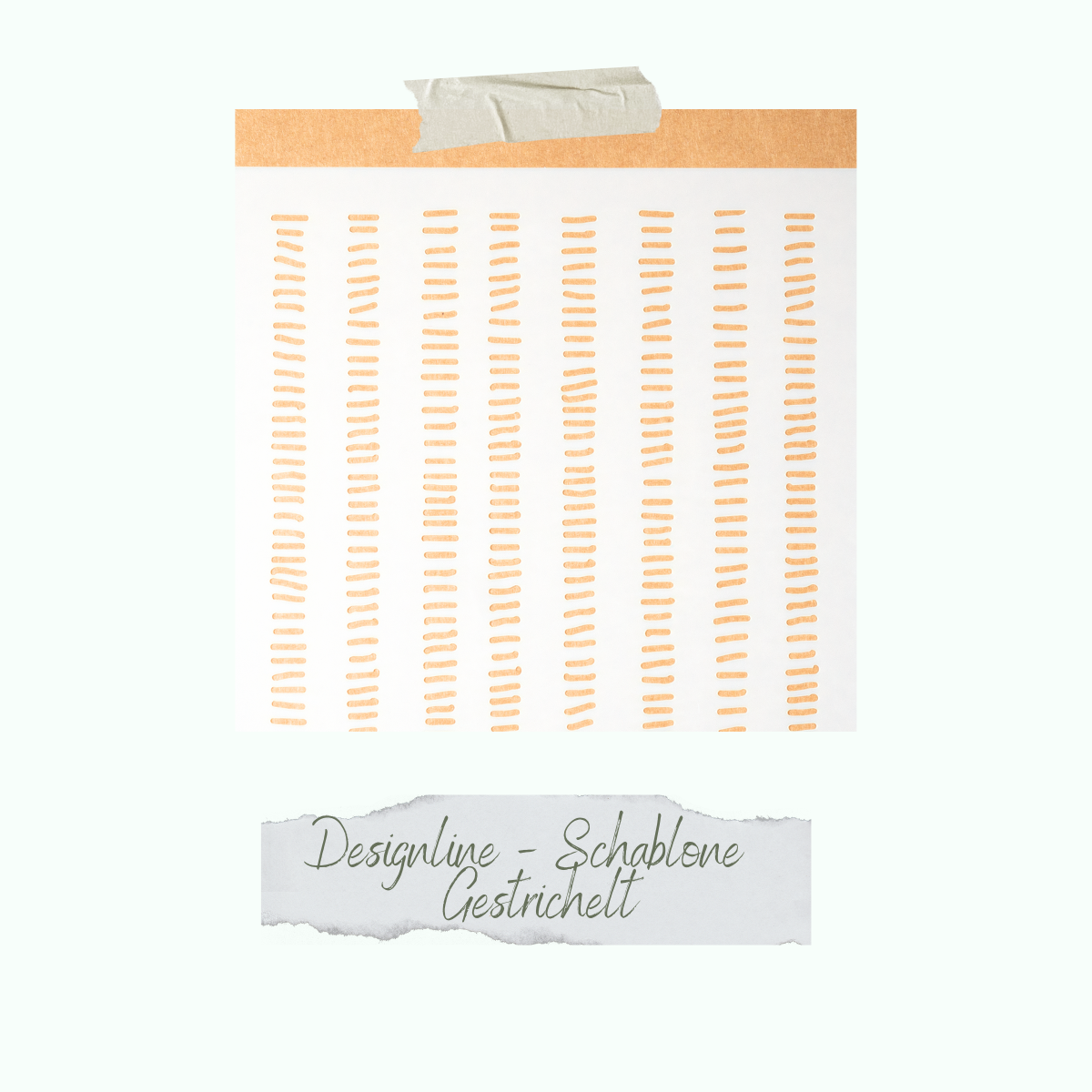 CD-SC-066_Designline-Gestrichelt Schablone - Designline - Gestrichelt