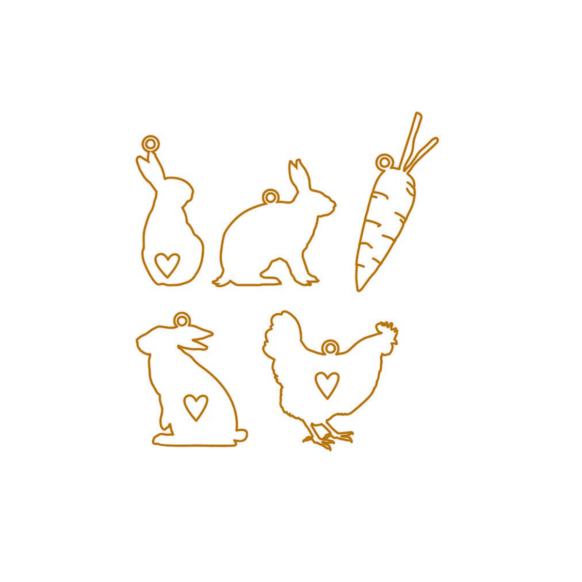 Die - Osteranhänger