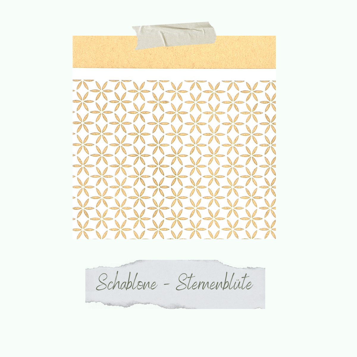 Stencil - Designline - Star Blossom