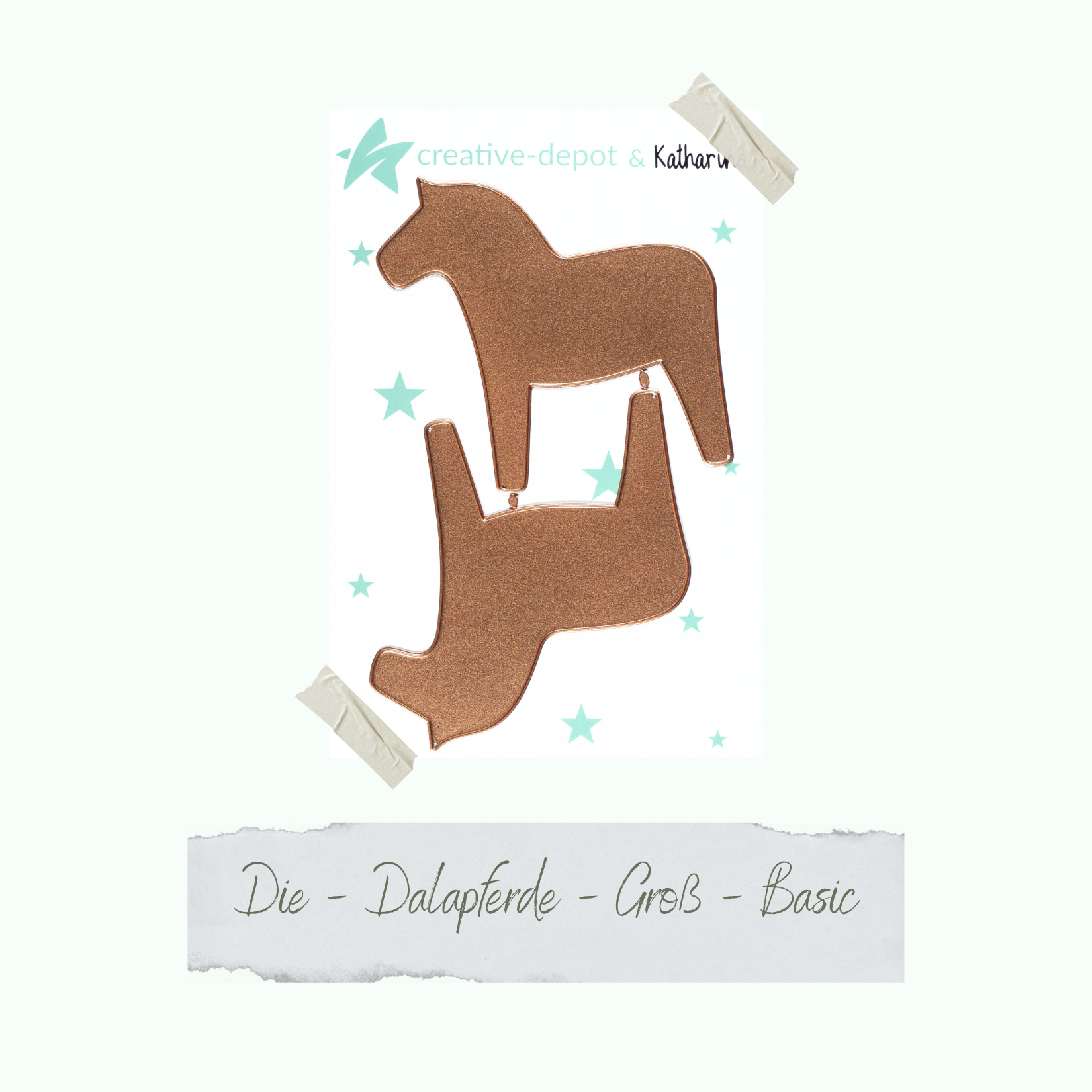 Die - Dalapferde - groß - Basic Die - Dalapferde - groß - Basic