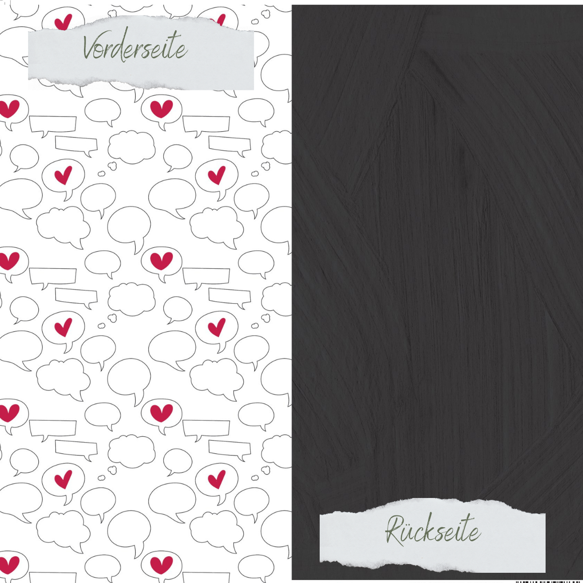 Papel de diseño - Scrapliebe - Smalltalk - Struktur - Impreso por ambas caras