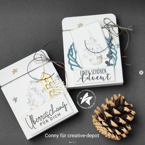 Designpapier - Weihnachtsminis – Sterne