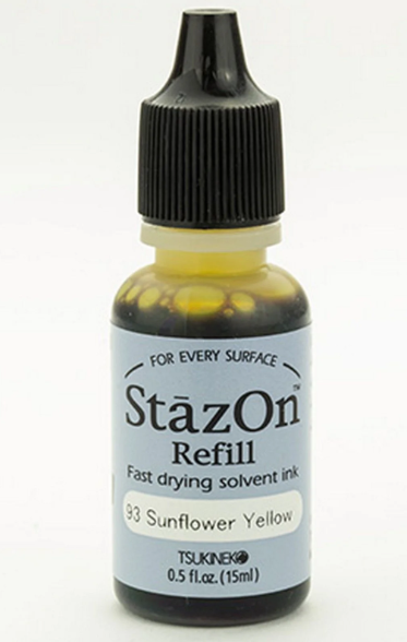 StazOn - Nachfülltinte - Sunflower Yellow 15ml     StazOn - Nachfülltinte - Sunflower Yellow 15ml