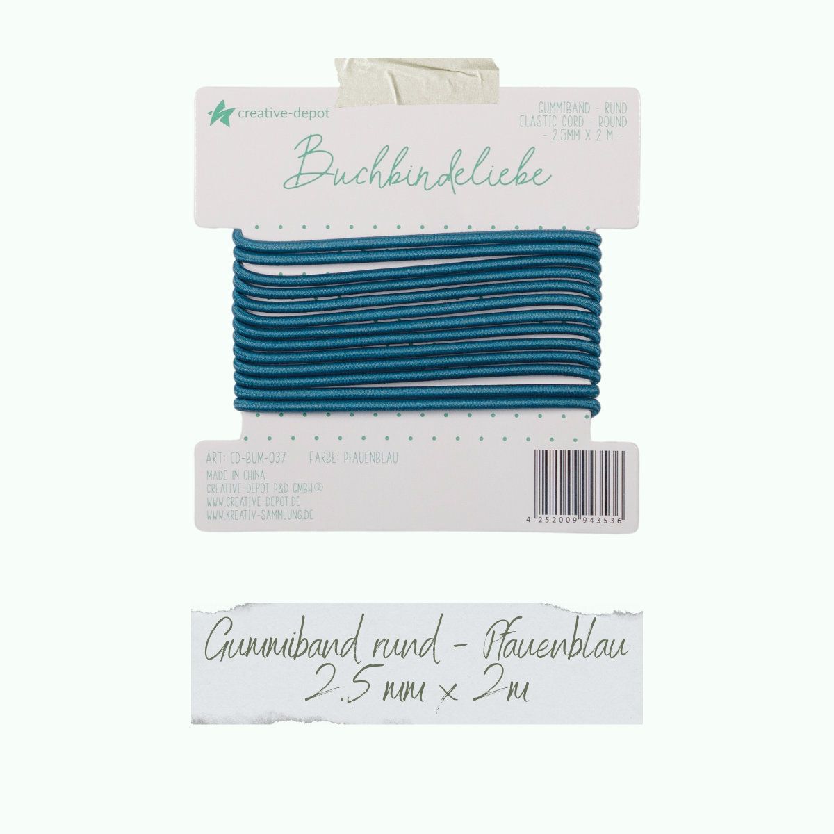 CD-BUM-037_Gummiband-rund-Pfauenblau