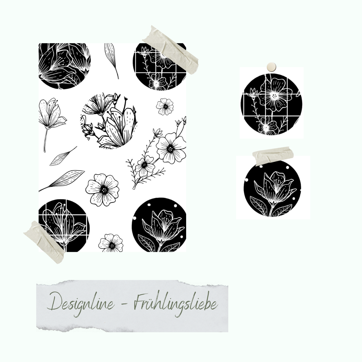 Stamp set - Designline - Frühlingsliebe