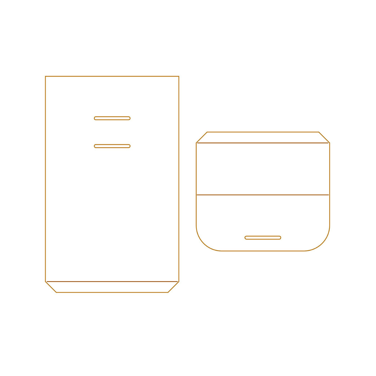 Die - Add On - Box Bänderliebe - Gestreiftes Band - hoch