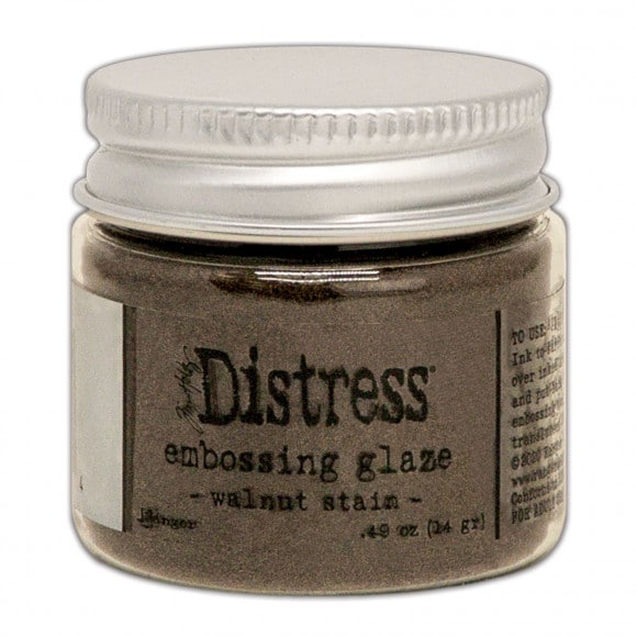 TDE71044 Ranger - Distress Embossing Glaze - Walnut Stain