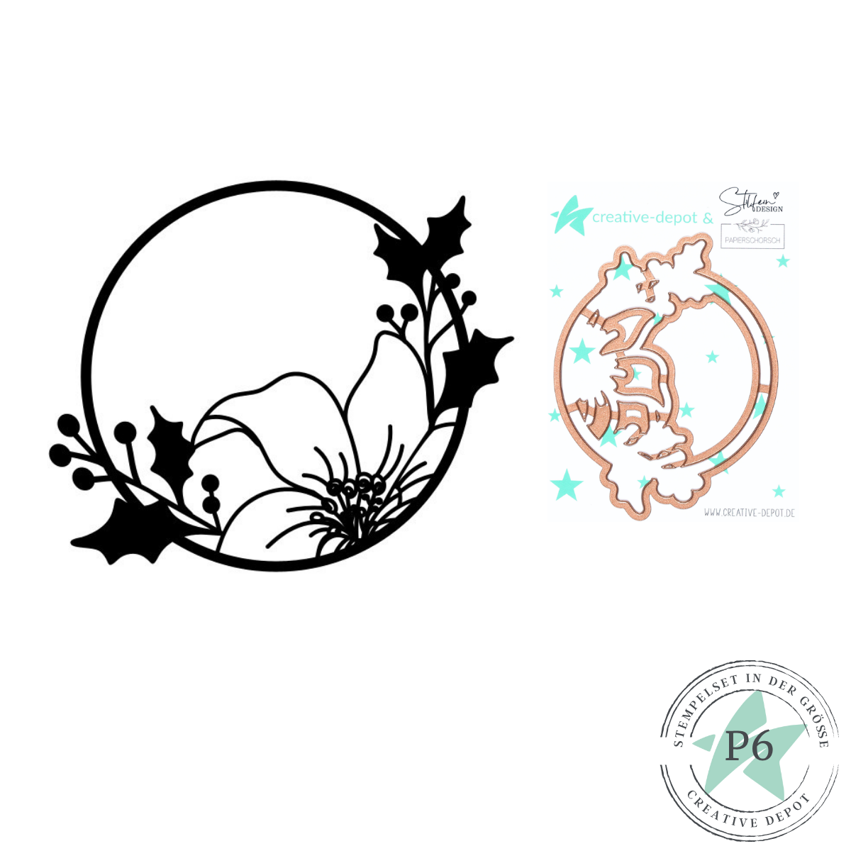 Bundle - Weihnachtsstern-Kreis
