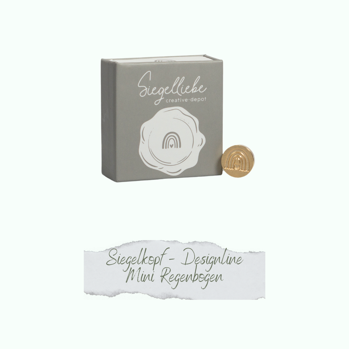 CD-Si-081 Cabeza de junta - Designline - Mini Regenbogen - Siegelliebe