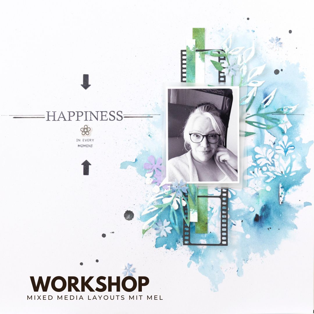 Workshop Mixed Media Layouts mit Mel am 10.10.2026