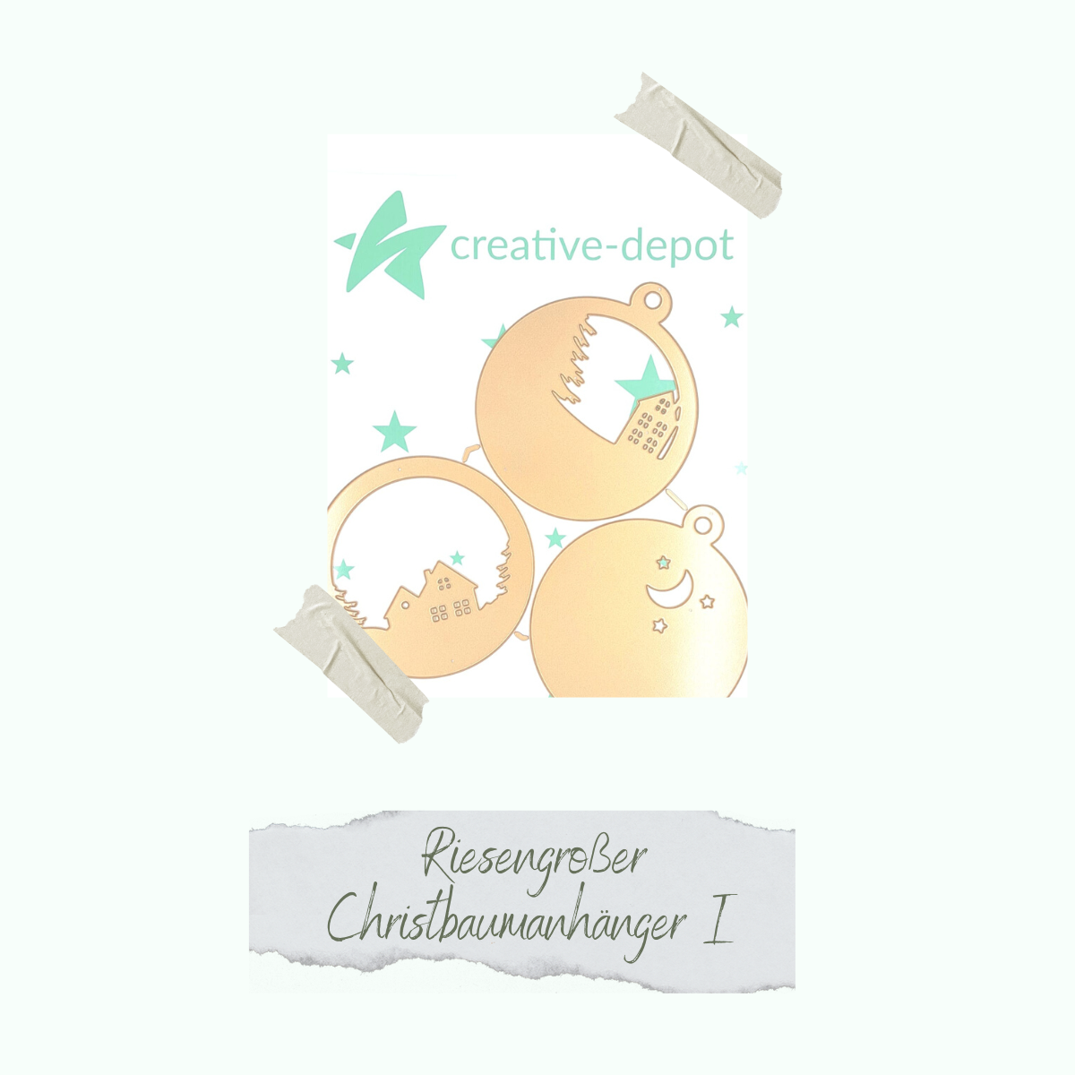CD-Di-758-Riesengrosser-Christbaumanh-nger-I