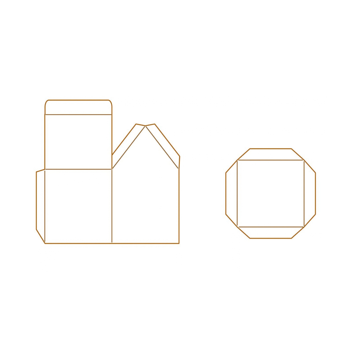 «El mundo de las casitas de Papierschorsch» - Caja interior - Pequeña