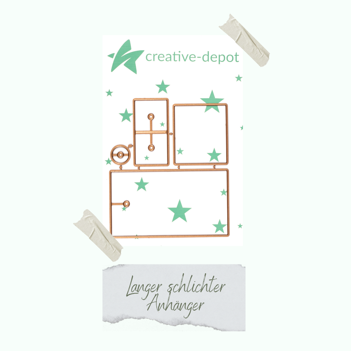 CD-Di-673_Designline-Langer-schlichter-Anh-nger Die - Designline - Langer schlichter Anhänger