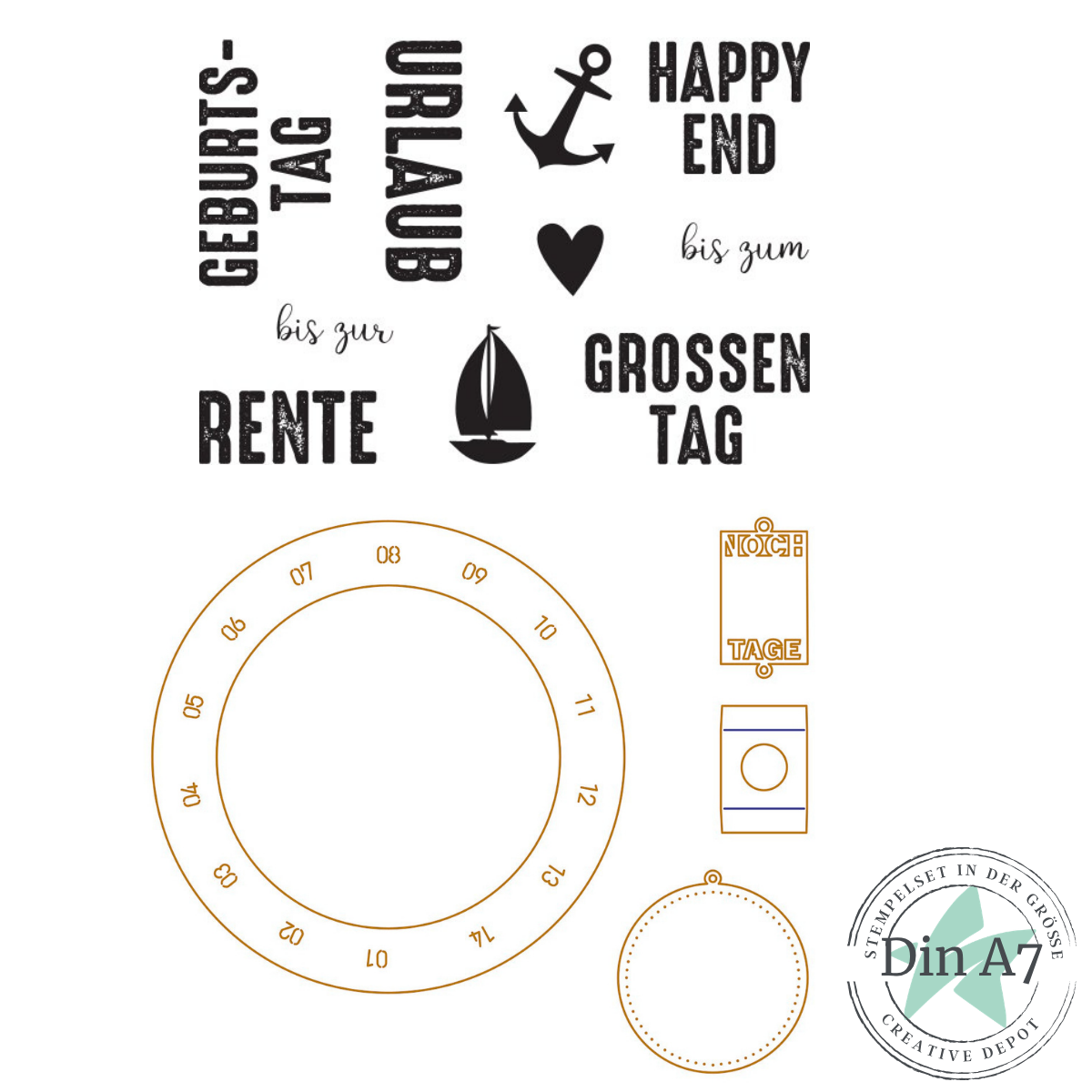 Bundle - Countdown Kreis