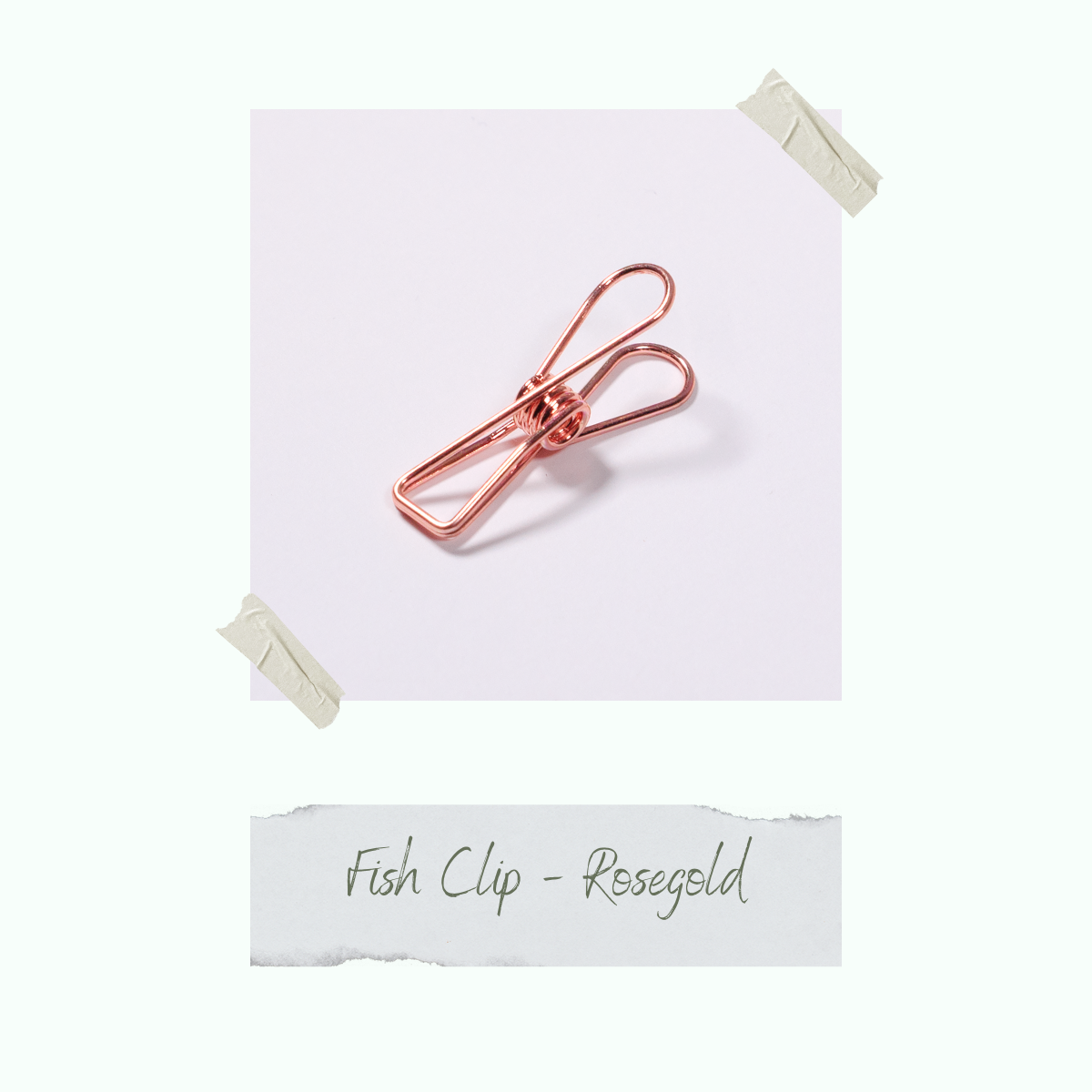 CD-ZB-051_Fish-Clip-Rosegold Fish Clip - Rosegold - 0,8 x 3,2 cm