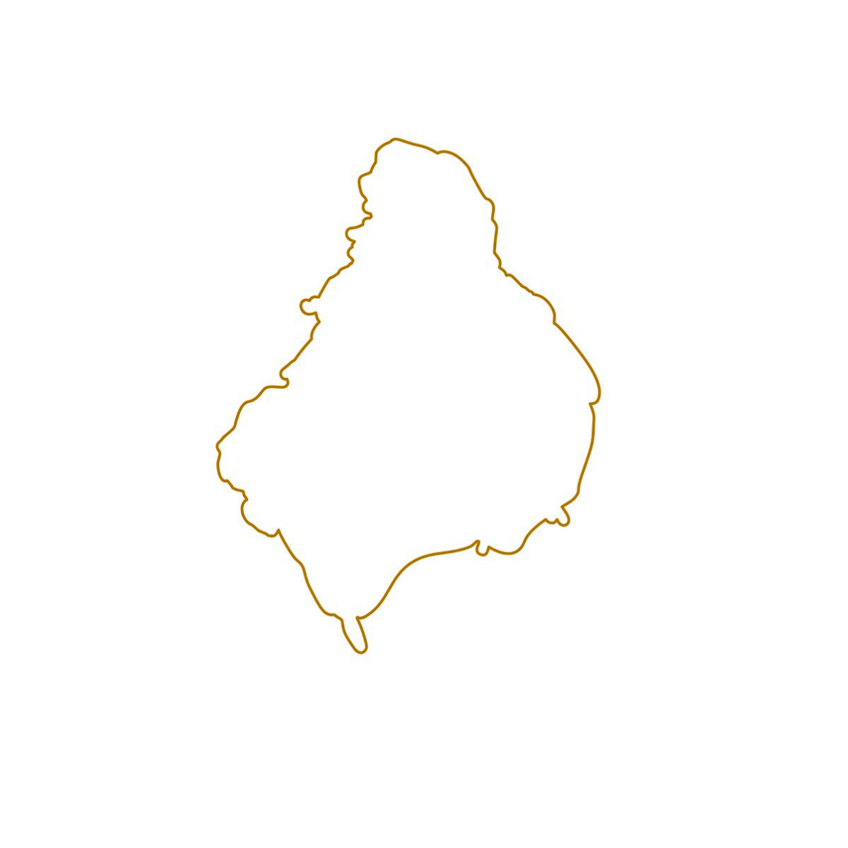 Die - Santa - Outline