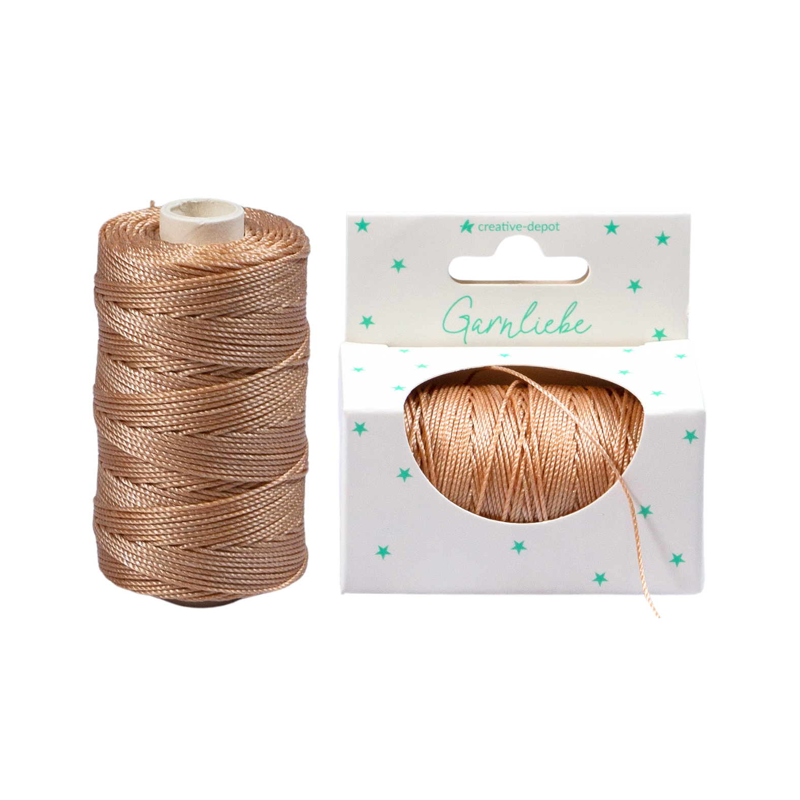 Nylongarn - Latte - Garnliebe