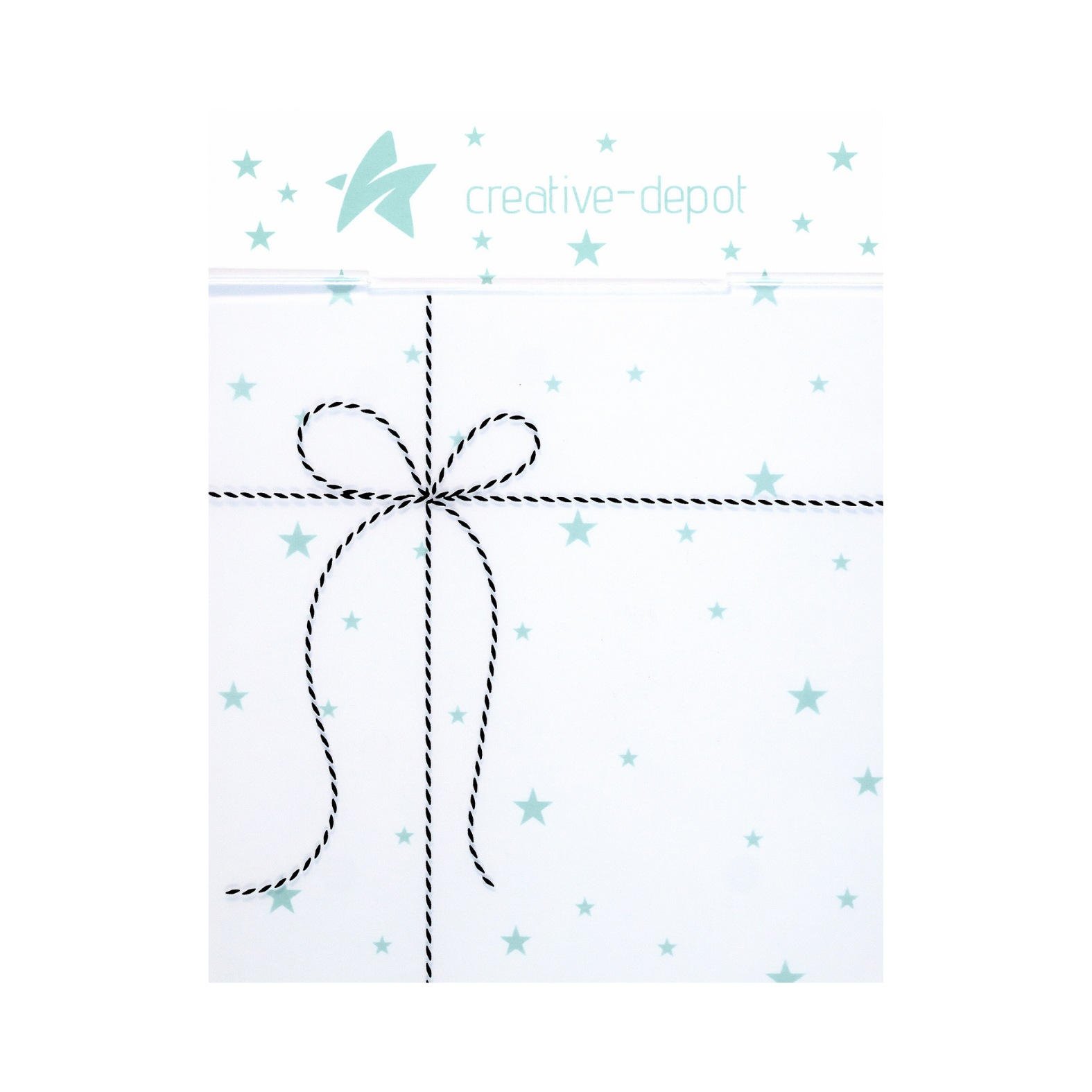 Prägefolder - Paketkordel - 15 x 15 cm 