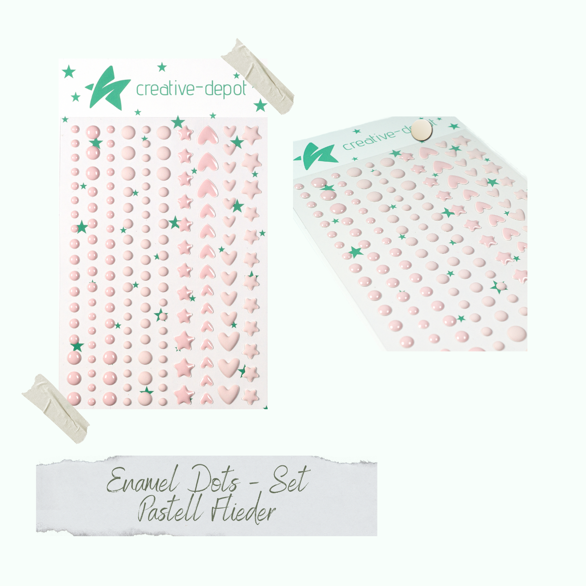 CD-ED-050_Pastell-Flieder Enamel Dots - Pastell Flieder