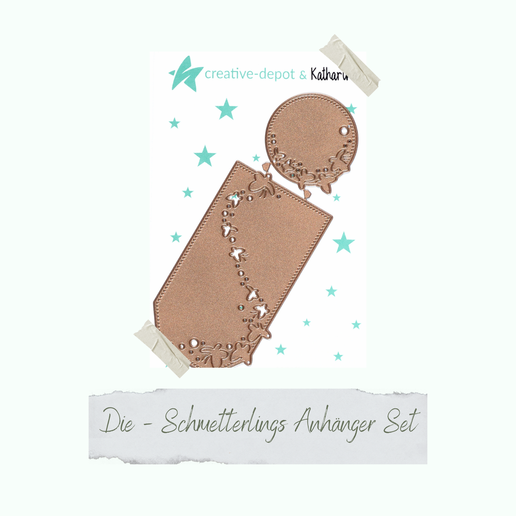 Die - Schmetterlings Anhänger Set