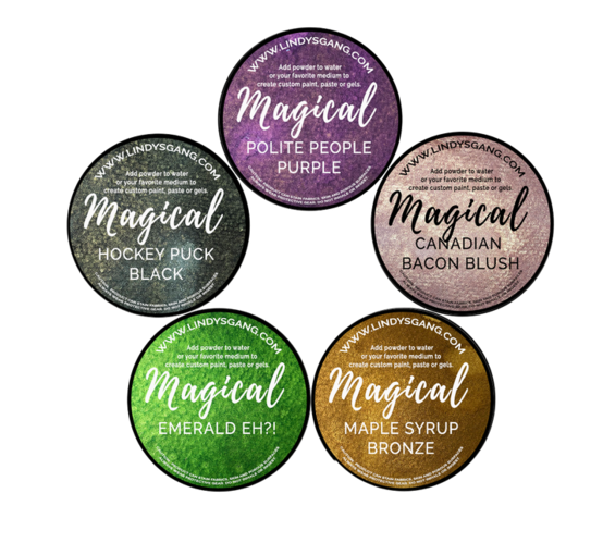 Lindys - Farbpulver - Northern Lights Magical Set