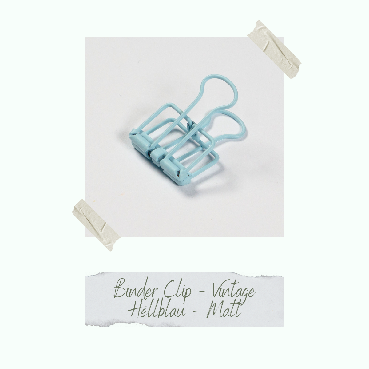 CD-ZB-073_Binder-Clip-Vintage-Hellblau-jpg Binder Clip - Vintage Hellblau