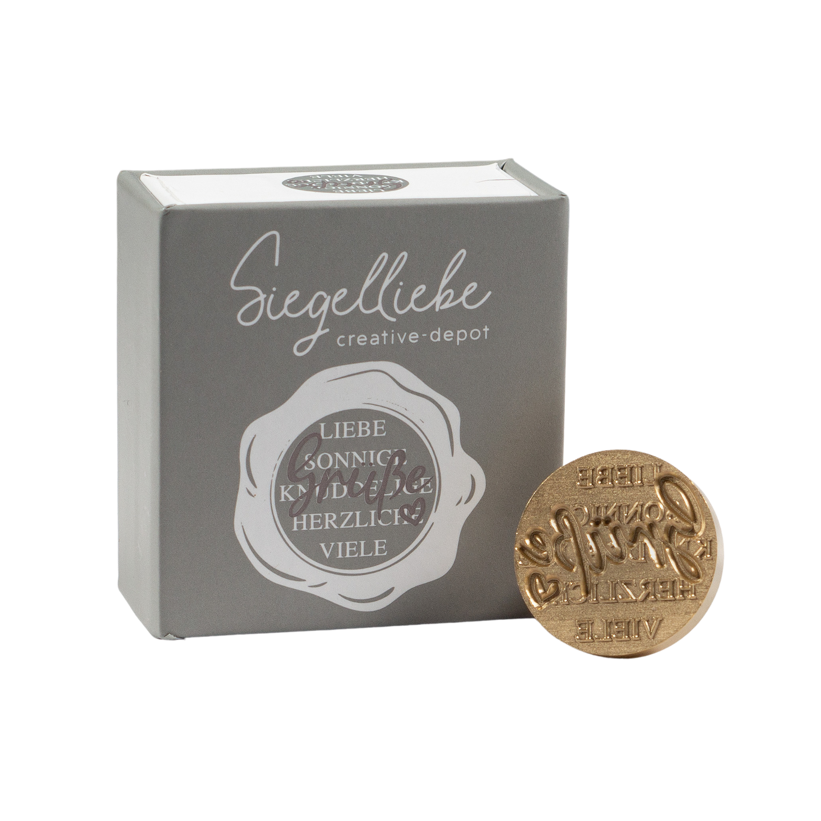 Siegelkopf - Layered - Grüße  - Siegelliebe