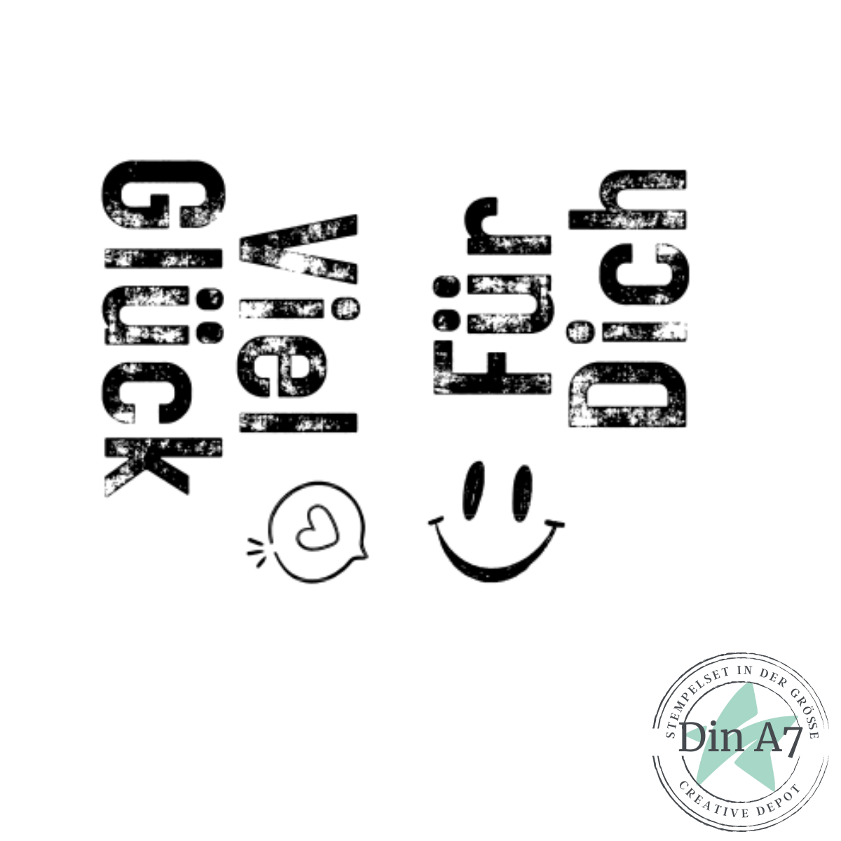 Stempelset - Goodie - Für Dich