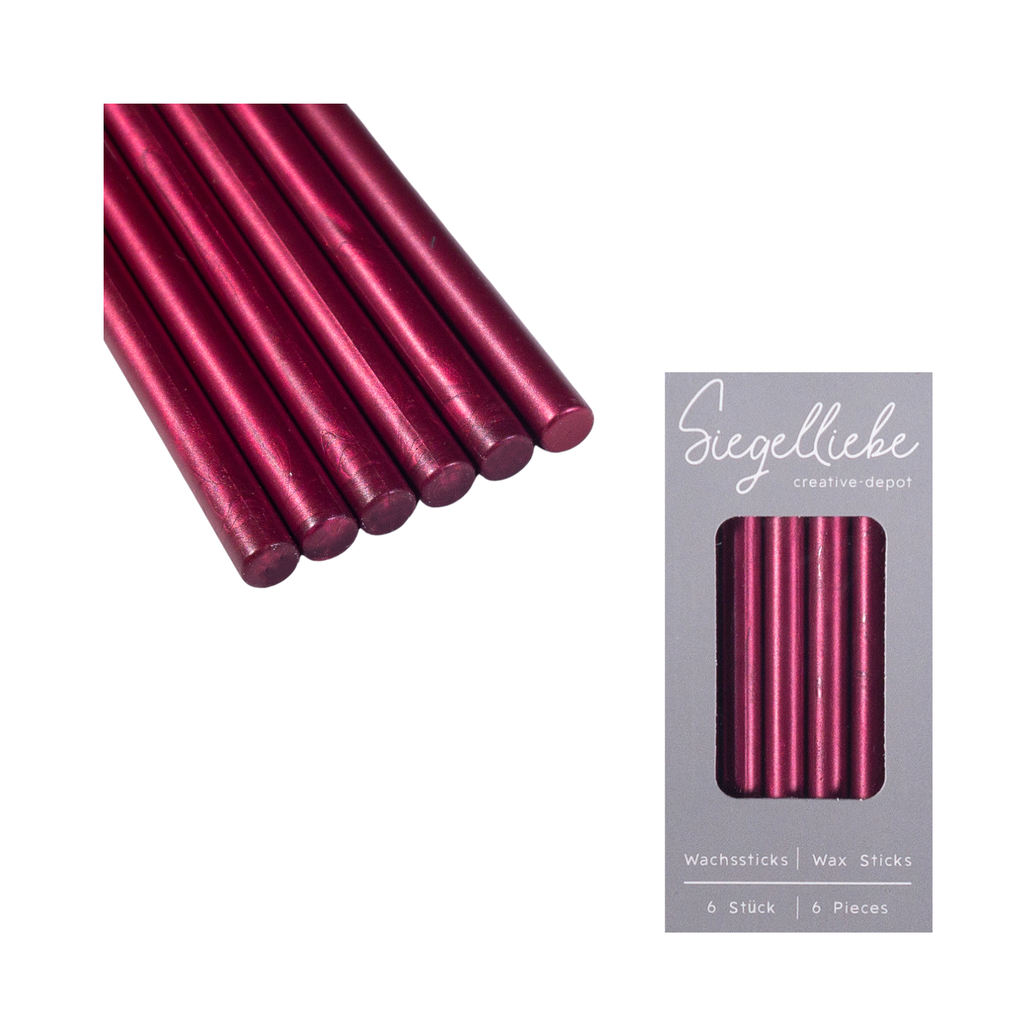 Bâtons de cire - Himbeere - Siegelliebe