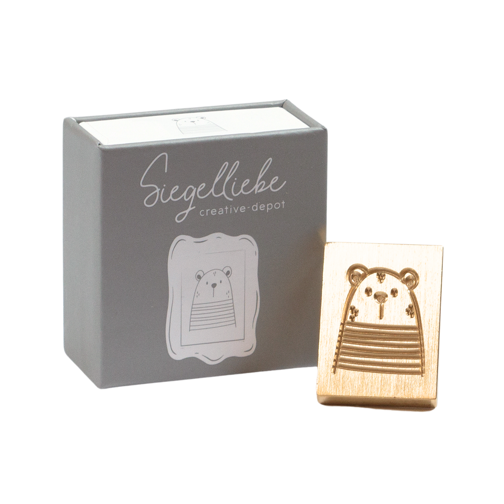 Siegelkopf - Designline - Bärchen - Siegelliebe