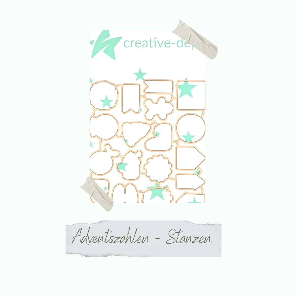 Die - Adventszahlen - Stanzen