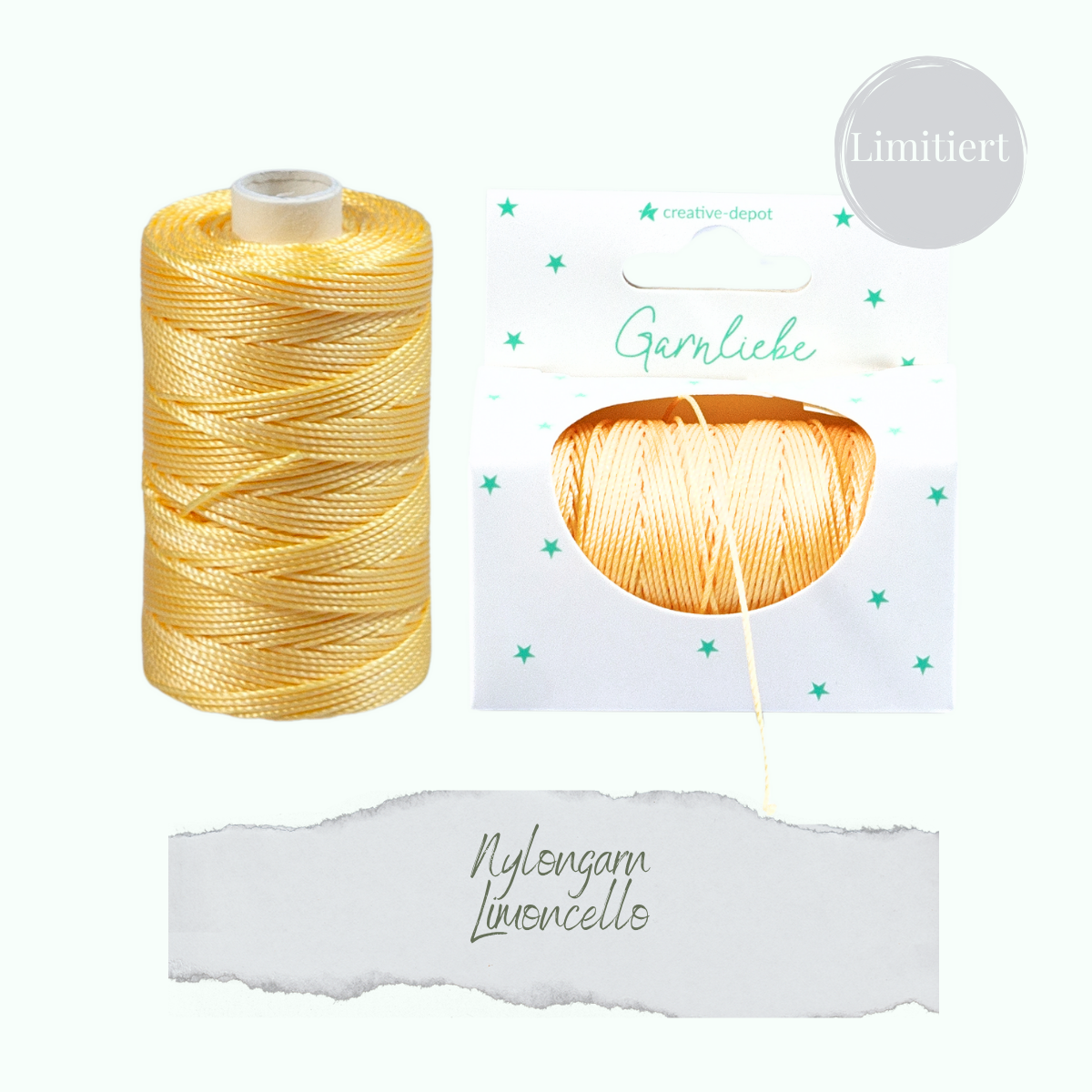 Nylongarn - Limoncello - Garnliebe - Sonderfarbe Nylongarn - Limoncello - Garnliebe - Sonderfarbe