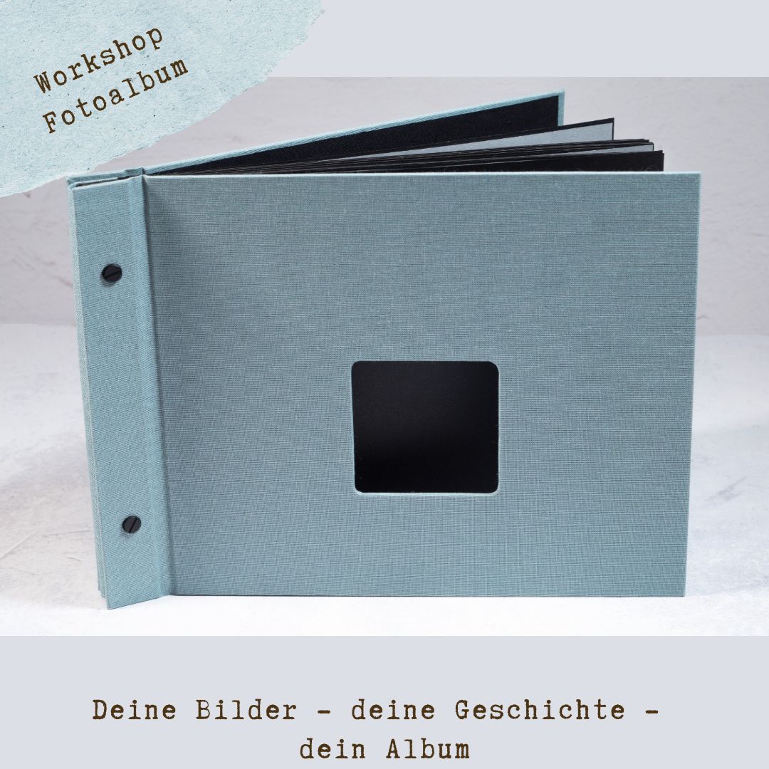Workshop Fotoalbum mit Buchschrauben - 31.05.2025, 10.00 Uhr