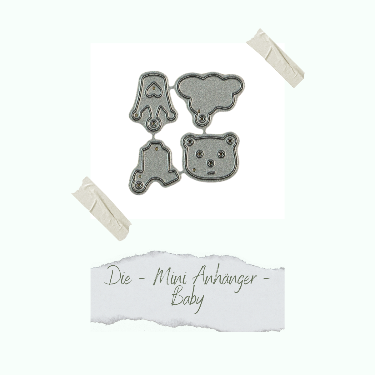CD-Di-250_Die-Mini-Anh-nger-Baby Die - Mini Anhänger - Baby