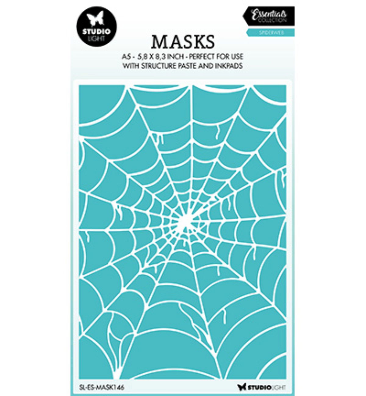 Studio Light - Schablone - Spiderweb