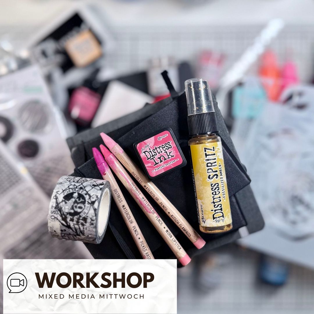 Zoom Workshop Mixed Media Mittwoch mit Heike 06.05.2026